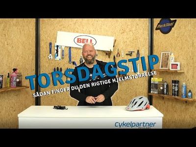 video til Cykelhjelm til børn: Hvilken størrelse skal mit barn have?