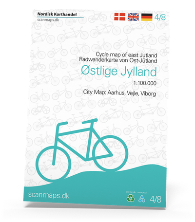 Cykelkort #4 Østlige Jylland