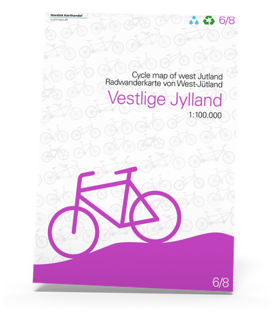 Cykelkort #6 Vestlige Jylland