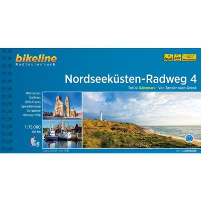 Nationalrute 1: Vestkystruten. Nordseeküsten-Radweg Teil 4 - Tønder til Skagen