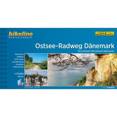 Cykelkort over Nationalrute 8 på Fyn